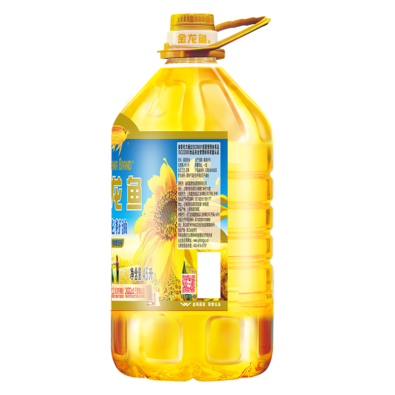 自然葵香葵花籽油4.5L