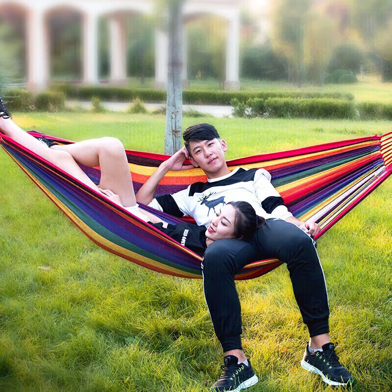 尚烤佳吊床稳固结实面料柔软耐磨耐用轻逸系列红色SKJ-225高清大图