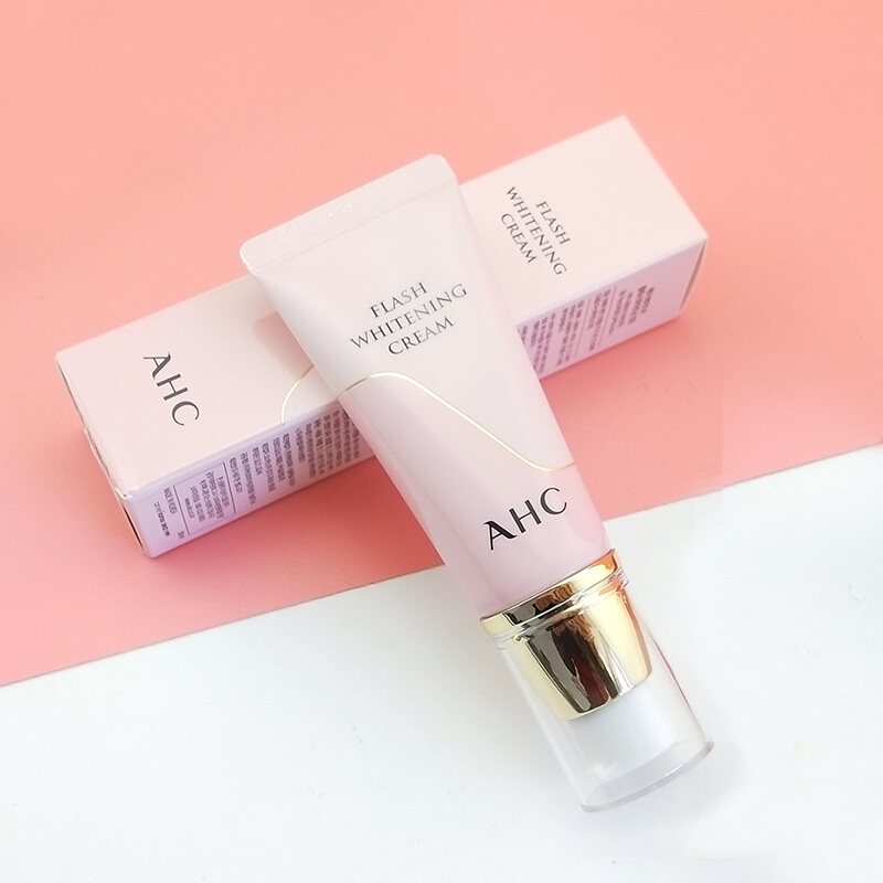 AHC 新款隔离霜提亮清爽透亮 美粉白嫩素颜霜 粉红色30ml spf30++