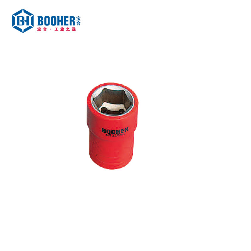 宝合(BOOHER)1/4“绝缘公制套筒5.5MM