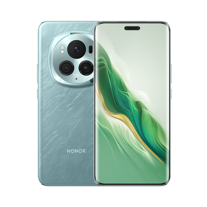 荣耀Magic6 Pro 16GB+512GB 海湖青 1.8亿像素潜望长焦 第三代骁龙8旗舰芯 荣耀巨犀玻璃十倍耐摔 5600mAh超大容量电池 5G手机