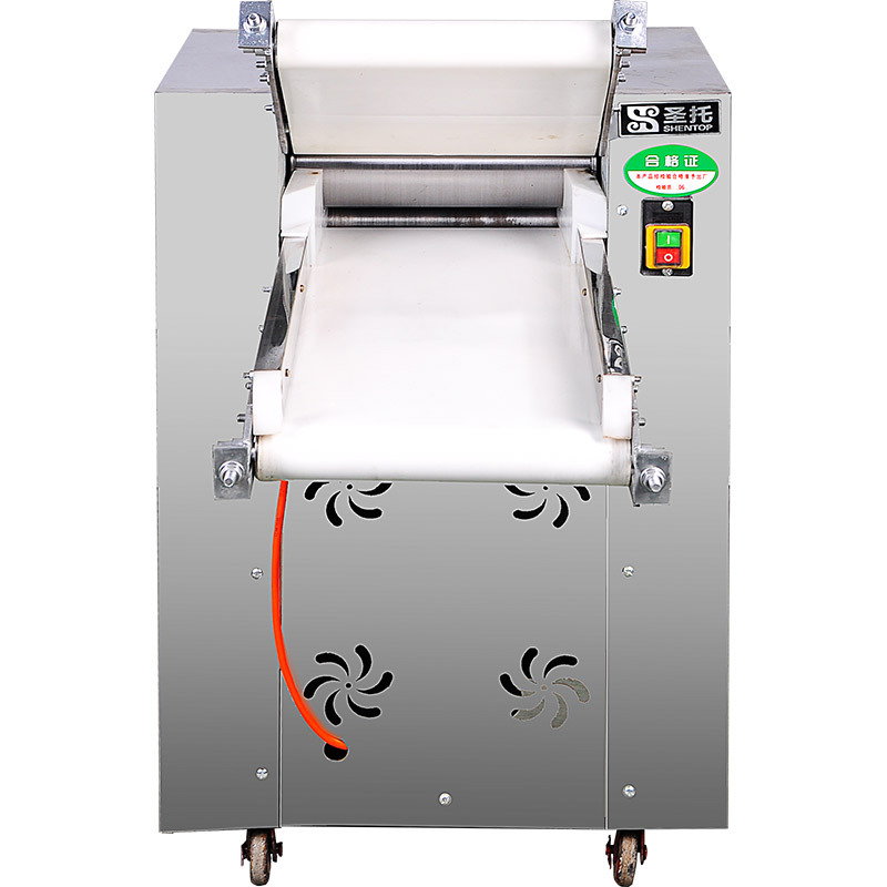 圣托(shentop)压面机商用饺子皮机 面条包子馒头擀面皮机 大型全自动不锈钢电动揉面机 STMA-H35