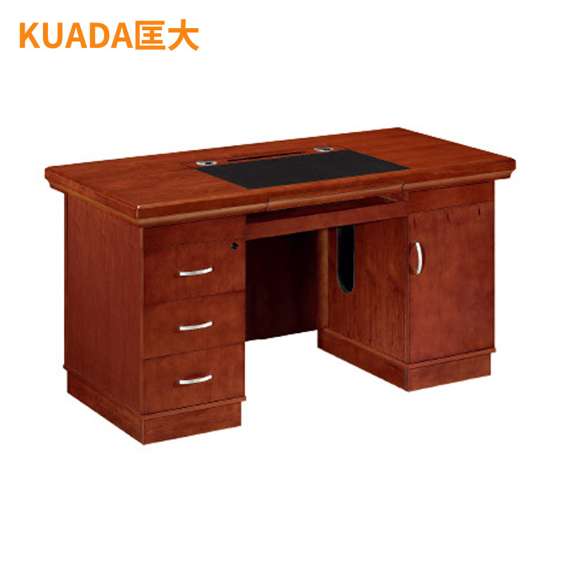 匡大 油漆办公桌1.4米电脑桌单人位职员桌KD-D1406