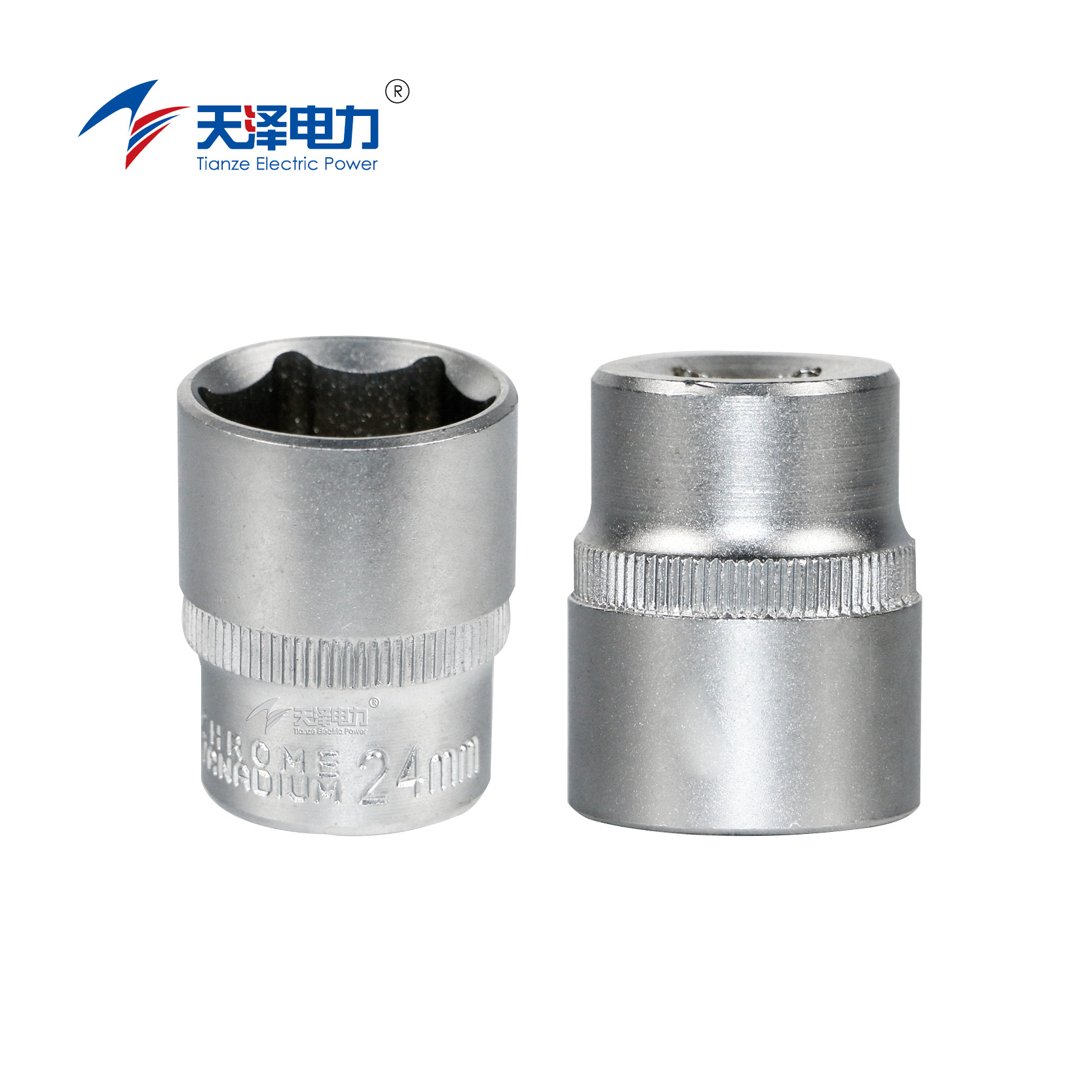 天泽电力-1/2方驱力矩扳手套筒-1/2 S24-个