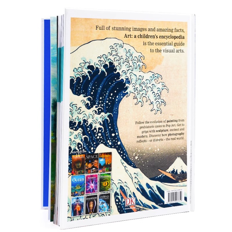 DK人体图解儿童百科(新版) [正版]DK儿童百科全书艺术英文原版 Art A Children’s Encyclo高清大图