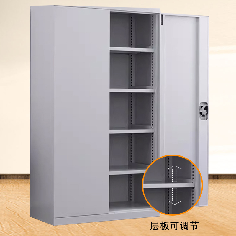 风雷动重型工具柜车间用加厚物件工具储物柜工厂铁皮柜汽修厂零件收纳柜白色五层