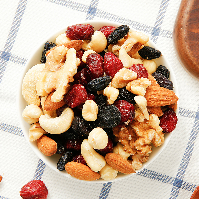 洽洽 小黄袋每日坚果 25g*30袋+240ml*2罐(盒)高清大图