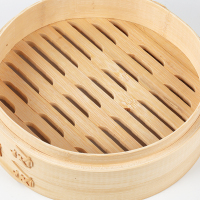 唐宗筷 竹蒸笼 家用小笼包蒸笼 点心蒸笼A690（Φ20cm*14cm)
