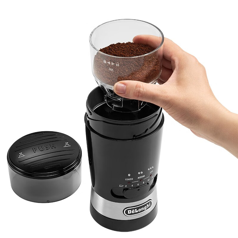 德龙(Delonghi) KG210 咖啡机快速磨豆机 (计价单位:台) 黑色高清大图