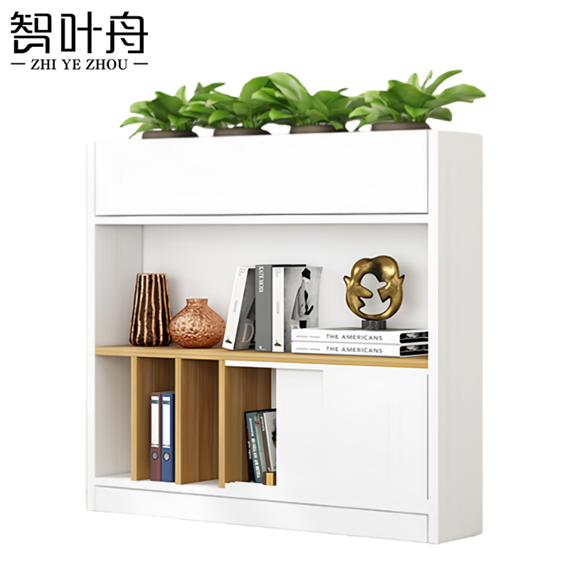 智叶舟矮柜100*30*98cm台高清大图