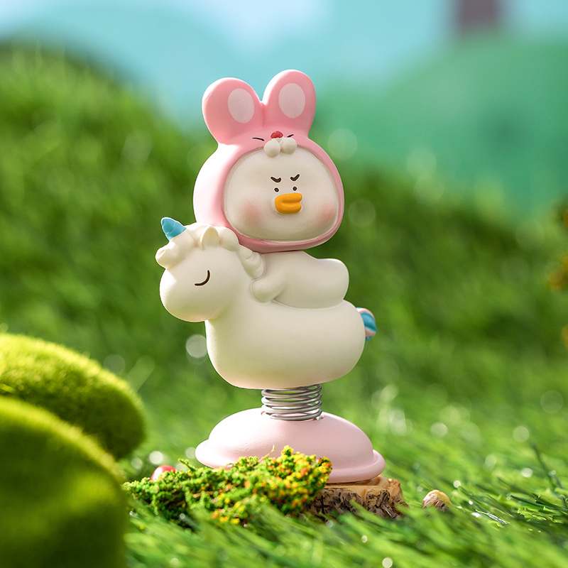 名创优品 (miniso) 逗酱萌鸭的幸福日常系列盲盒摆件创意玩偶(混)高清大图