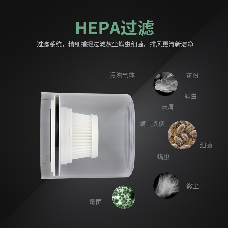 联创(LIAN)床铺吸尘器DF-SC0208M0.2L高清大图