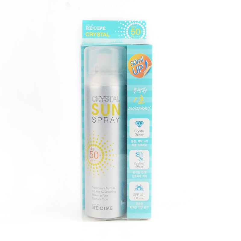 玥之秘 水晶透明防晒喷雾SPF50 180ml