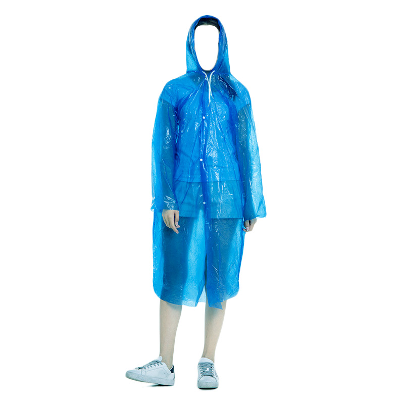 铁平 一次性连体雨衣 均码 套高清大图