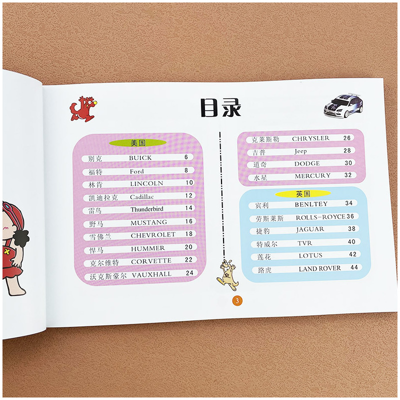 全3册认汽车+认标志+认 [正版]全3册认的书认标志书认识各种车的书世界各国大全书儿童书籍0-3-6岁宝
