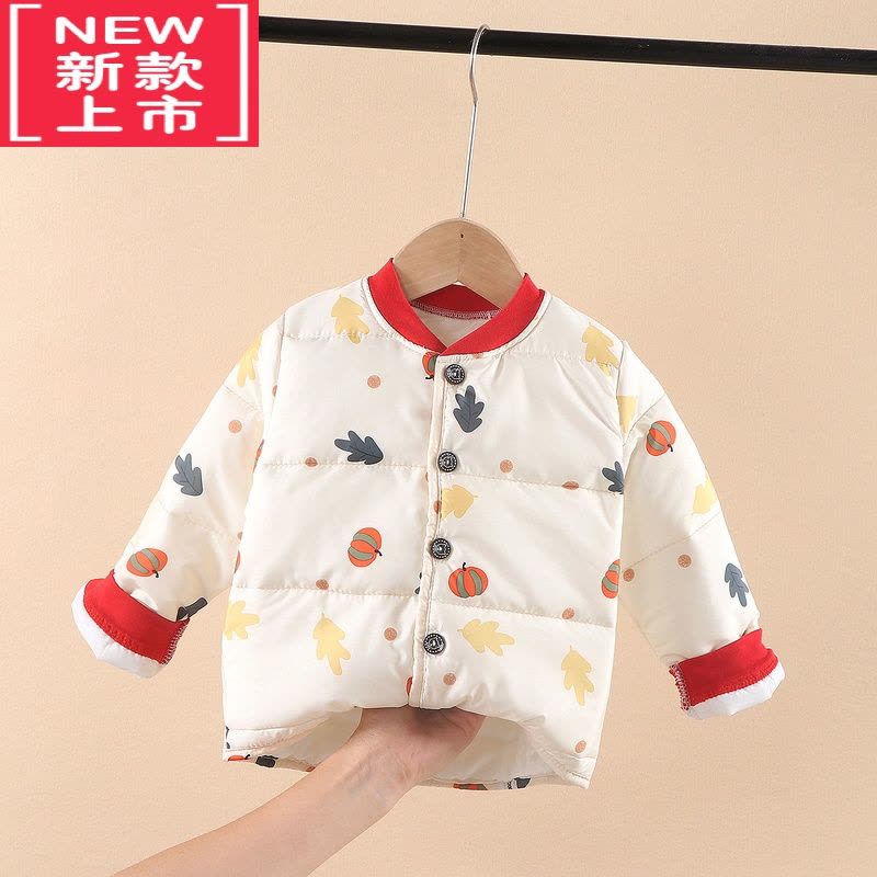 可莉允儿童羽绒棉服内胆秋冬季宝宝保暖棉衣加厚外套中小童外穿棉袄短款图片