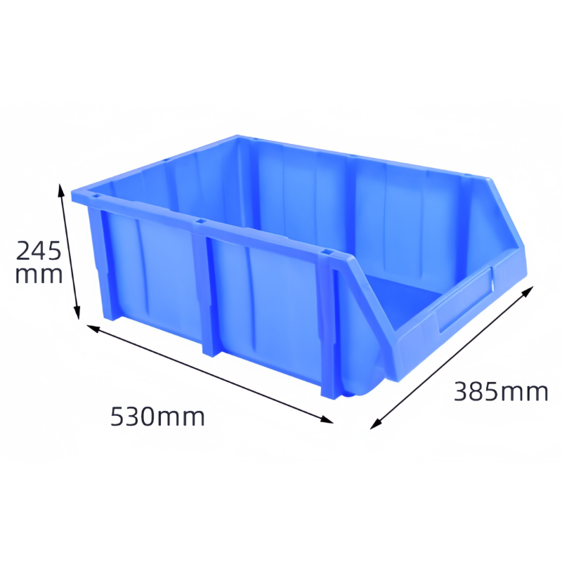 芙首泰蓝色收纳盒530*385*245mm个高清大图