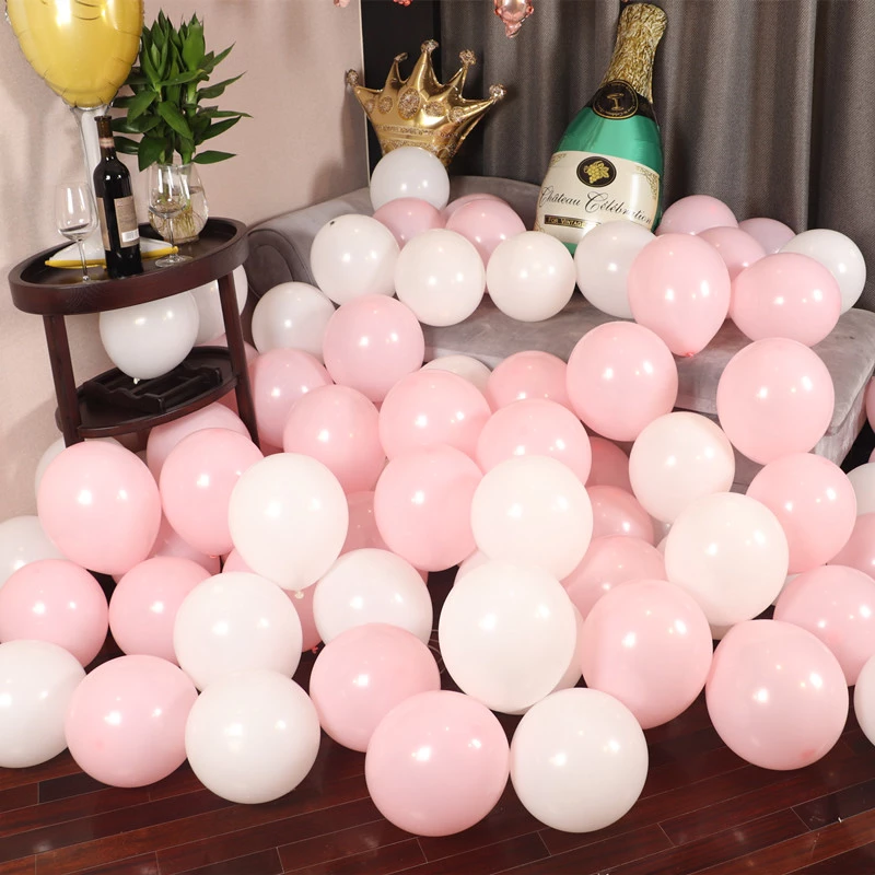 家柏饰(CORATED)气球加厚100个装婚庆用品婚房布置生日布置结婚气球布置装饰高清大图