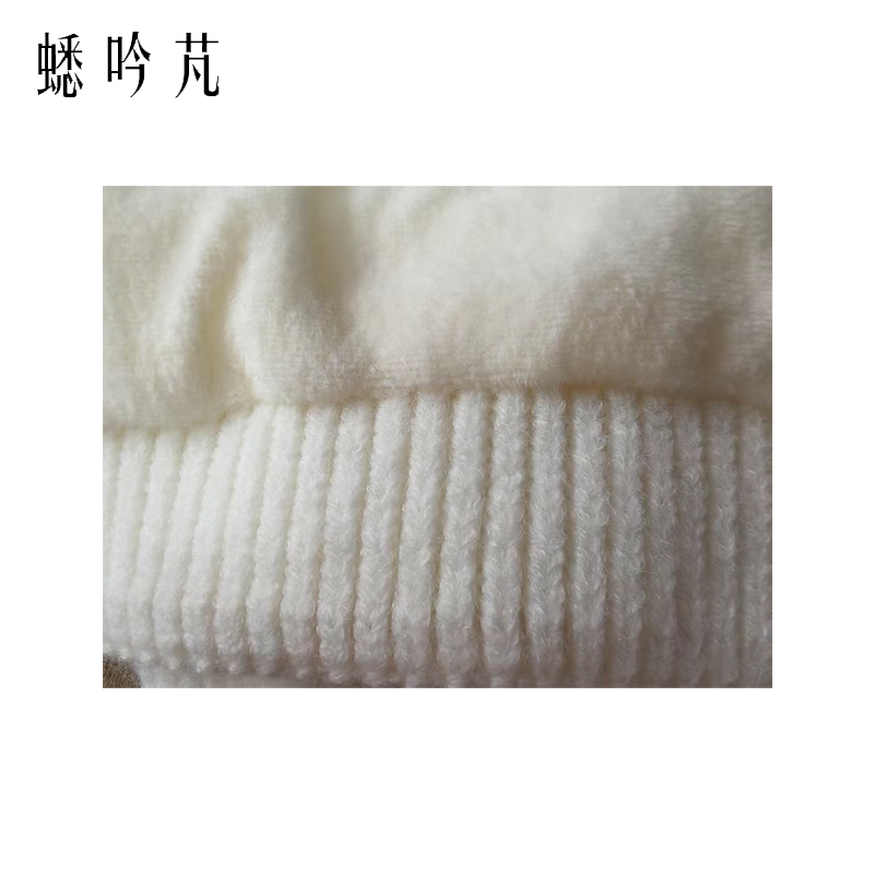 蟋吟芃 三角防寒帽 24*24cm 顶高清大图
