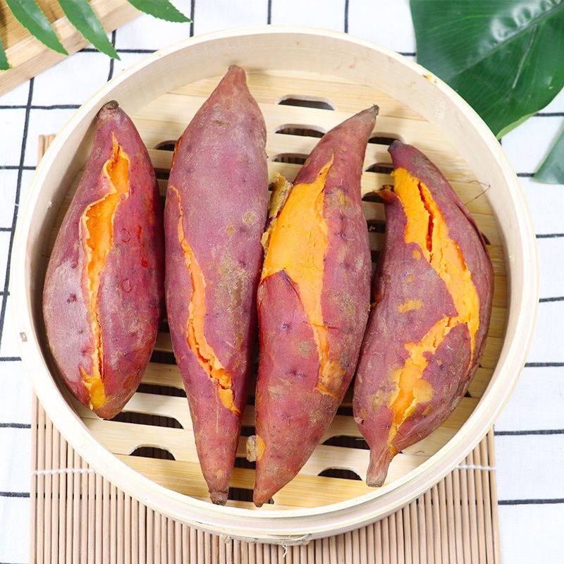 现挖红薯广西巴马糖心地瓜板栗番薯新鲜沙地蜜薯 带箱10斤 中果