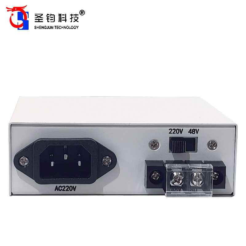 圣钧科技 SHENGJUN TECHNOLOGY 百兆单模单纤光纤收发器 B端SC/FC-1550+台