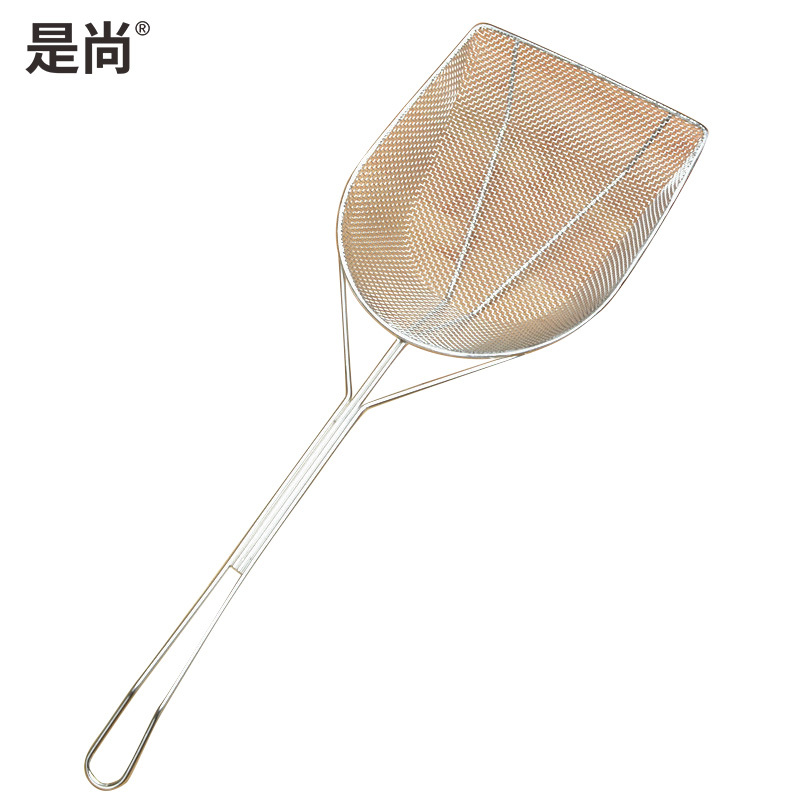 是尚 不锈钢方形油渣铲 大号49*16.5CM(个)