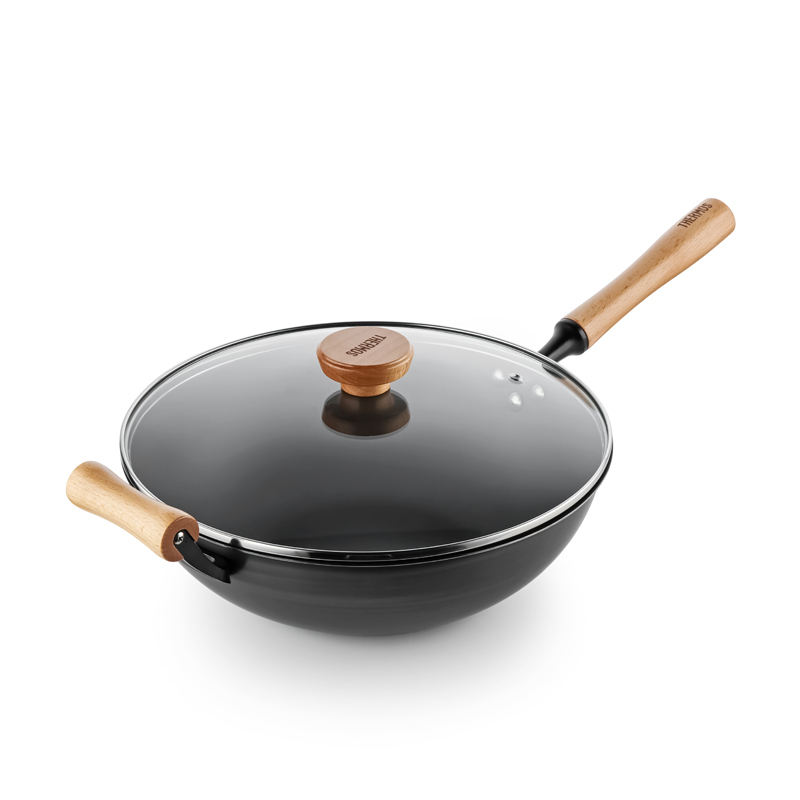 膳魔师 防锈32cm铁锅 iwa-32-hs-jz