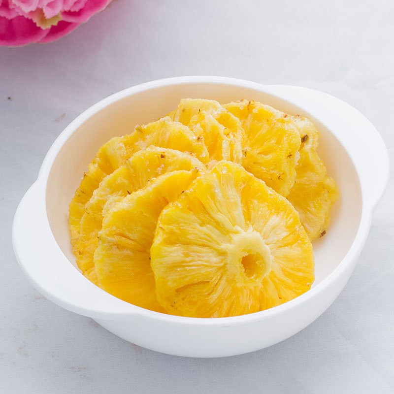 PY 味滋源 菠萝干100g*3袋 袋装休闲零食小吃水果干蜜饯果脯菠萝片干.