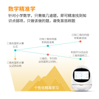 科大讯飞机器人 阿尔法蛋大蛋2.0人工智能编程机器人学习机儿童早教机故事机课本指读英语点读机小学 白色