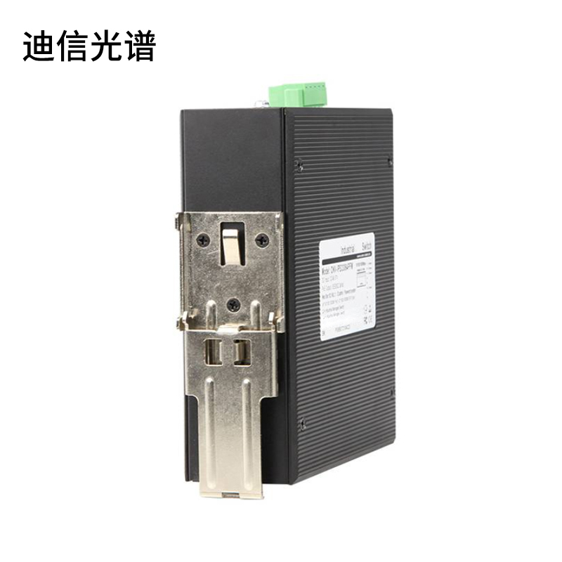 迪信光谱 工业级通信传输网络交换机导轨安装另配48V OYD-S2216-8F-EI 台高清大图