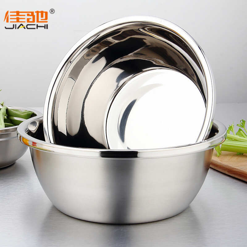 佳驰 朗威乐系列加厚不锈钢厨房家用盆 四件套 LW-0080