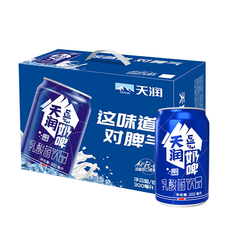 天润(TERUN)-A 天润奶啤乳酸菌饮品300ml*12罐参数配置_规格_性能_功能-苏宁易购