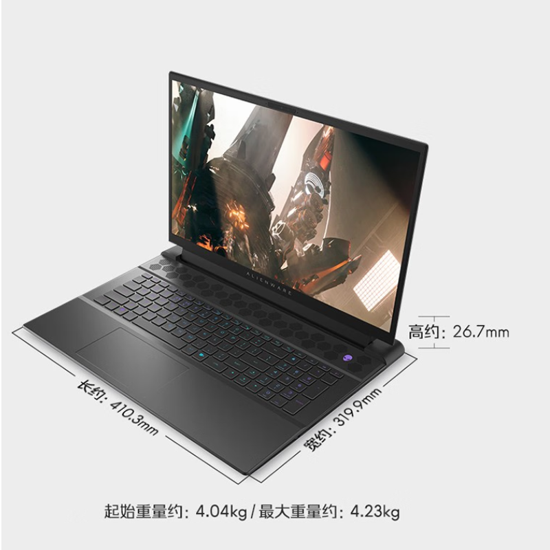 2023年新款外星人游戏本alienwarem1818英寸笔记本电脑i913980hxrtx