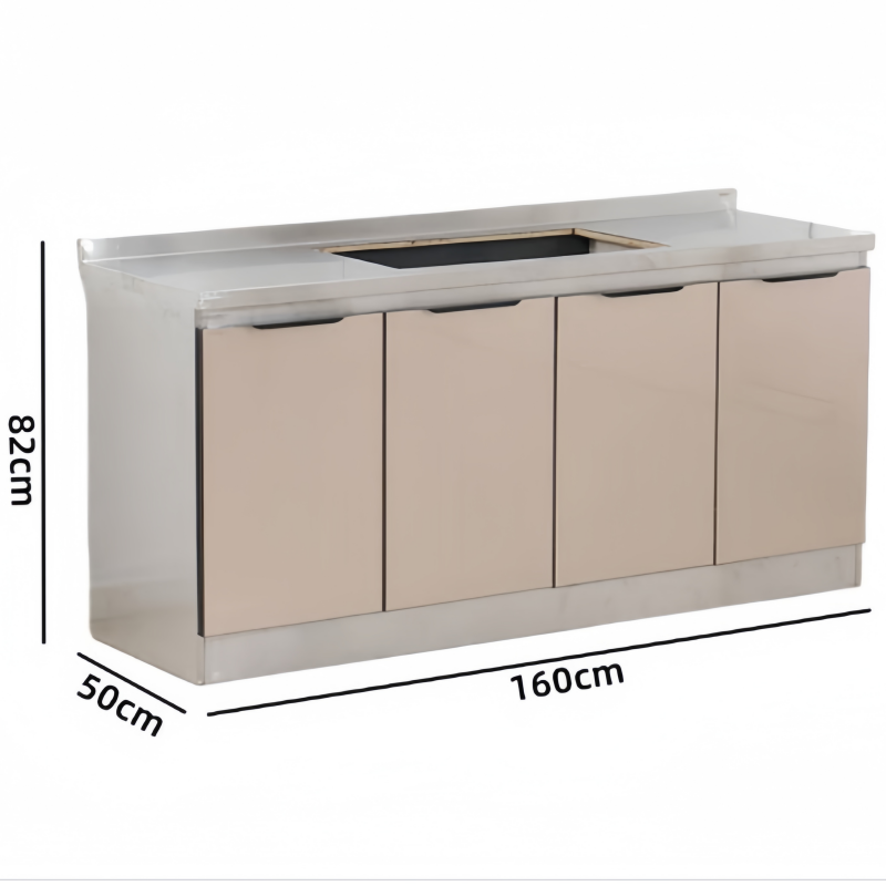 依韵珂橱柜160*50*82cm台高清大图