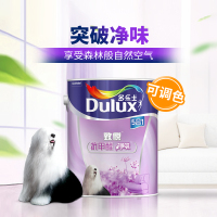 多乐士(Dulux)致悦抗甲醛净味5合1 油漆涂料 内墙乳胶漆 墙面漆白色 A744+A749 18L套装