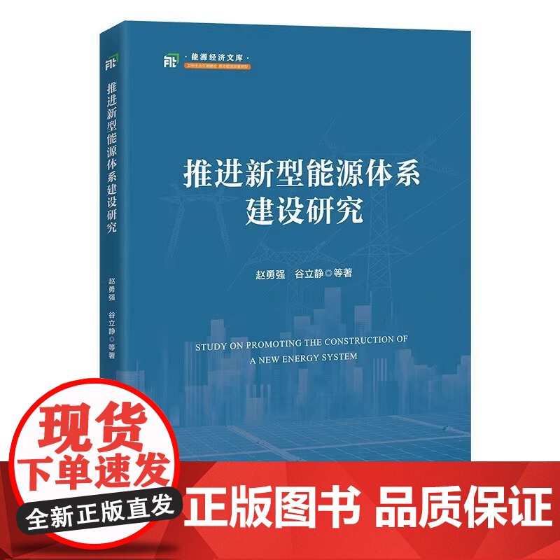 2025新书 推进新型能源体系建设研究 赵勇强 构建新型能源体系是实现中国式现代化的重要保障 中国经济出版社 97875高清大图