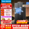 [官方正品]美的606升电冰箱对开门双门双循环变频系统风冷无霜家用大容量冷冻力净味一级能效 BCD-606WKPM(E)