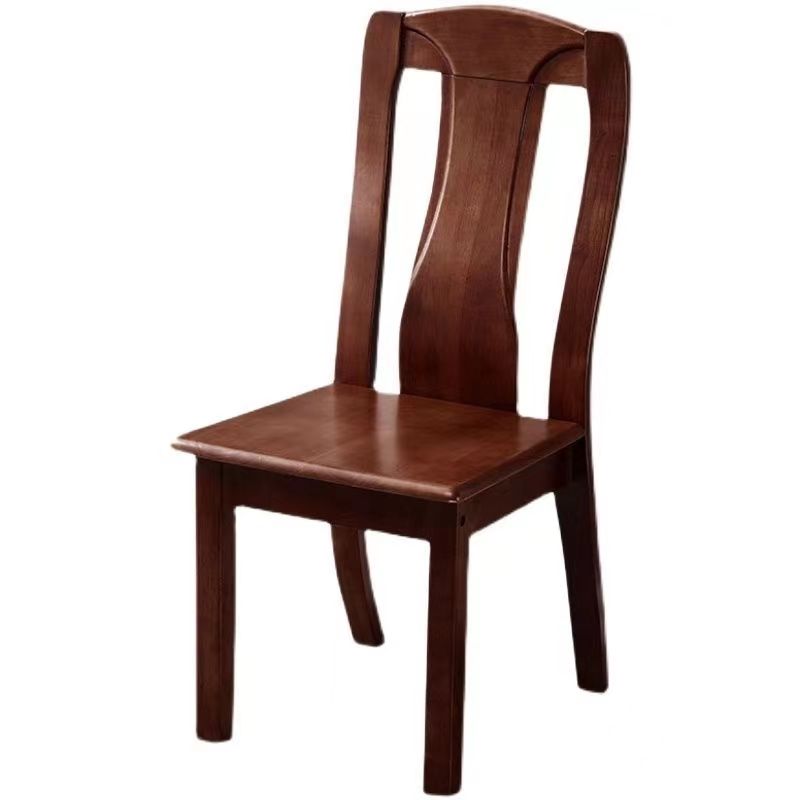 曲上实木古典餐椅44*48*97cm张高清大图