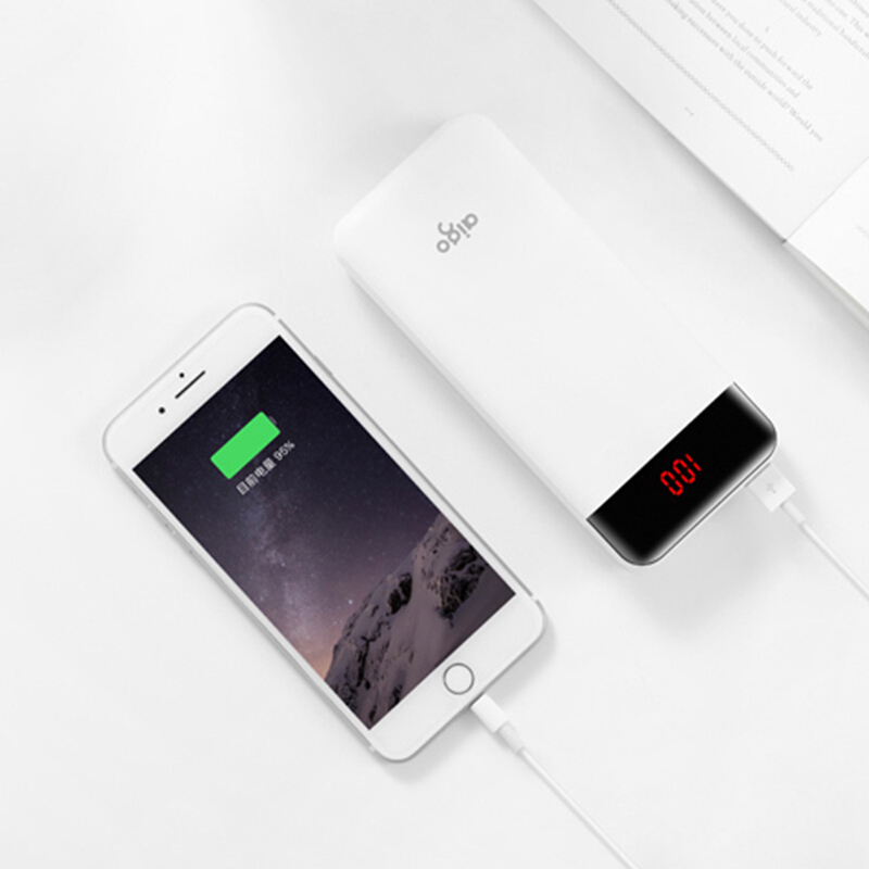 爱国者aigo 30000毫安移动电源 18WPD双向快充USB-C接口充电宝(单位:件)