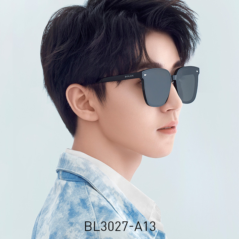 bolon暴龙眼镜新品男复古偏光墨镜韩版黑超板材太阳镜bl3037