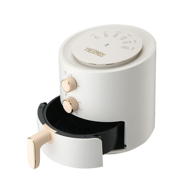膳魔师 空气炸锅胡椒白 700W EHA-5711A-W高清大图