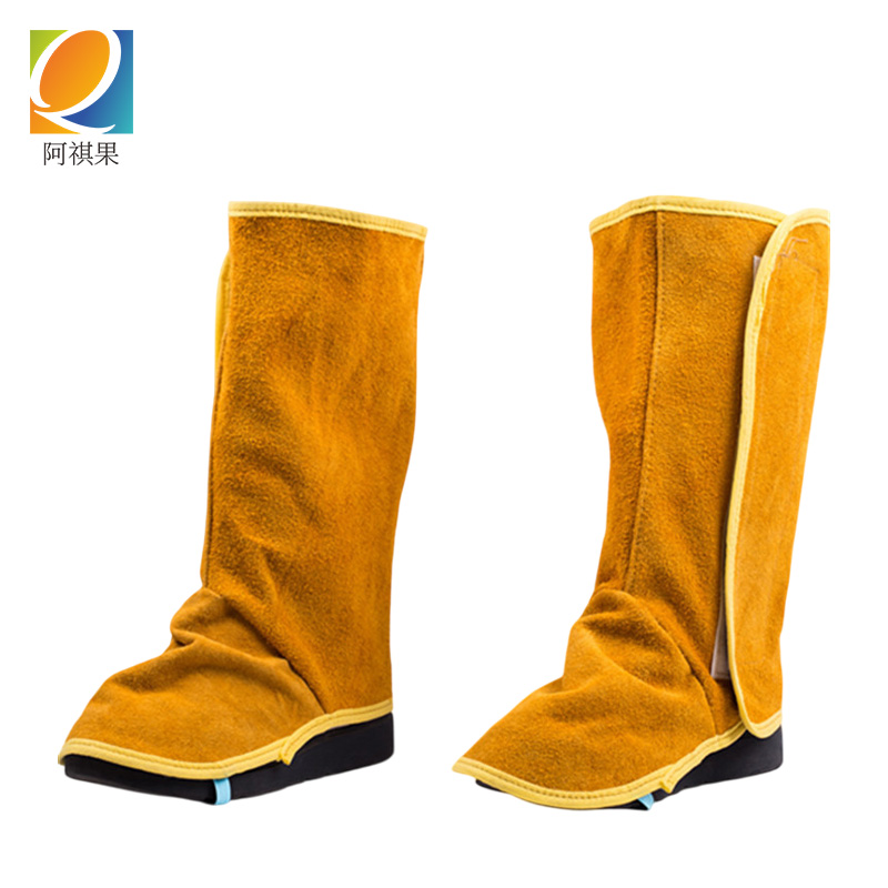 阿祺果 护腿 电焊脚套 双
