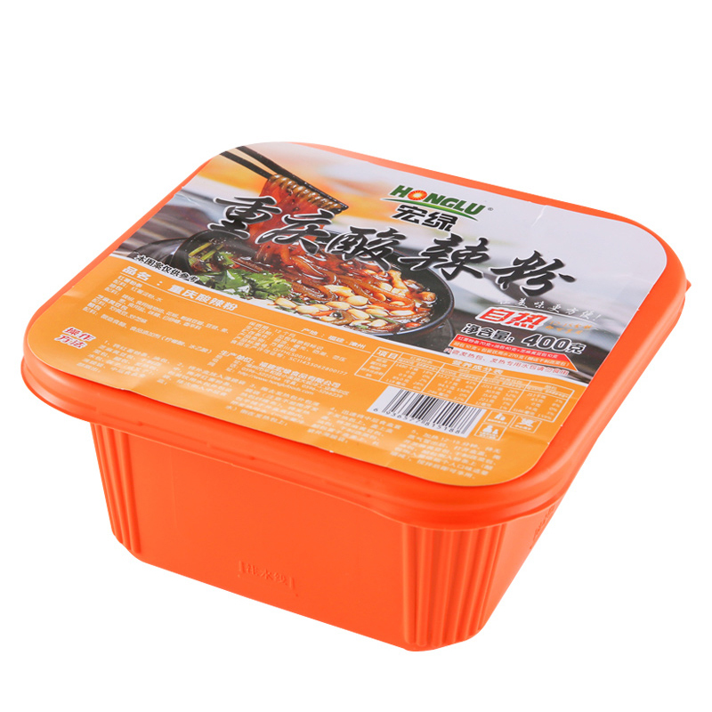 宏绿(HONGLU)自热自煮方便重庆酸辣粉400g 速食火锅 底料 户外野营食品 调味品 厨房调料 特产 旅游