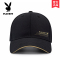 花花公子棒球帽子男士潮牌春秋冬季2024新款大头围遮阳防晒鸭舌帽