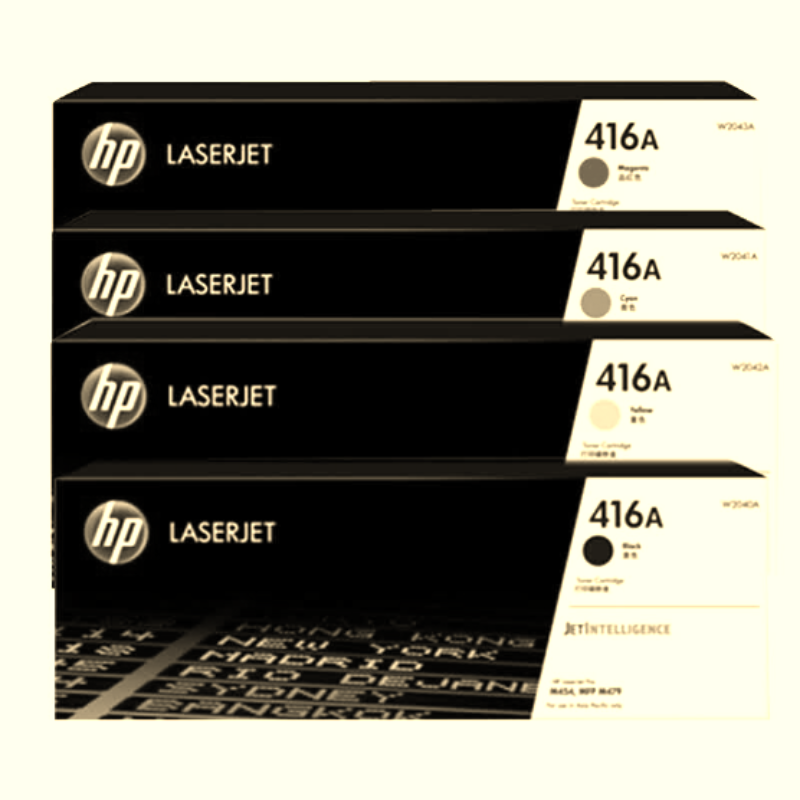 惠普(HP)410a/CF410A 原装硒鼓四色套装 适用hp M452DN/m377dw/M452DW/M452NW/高清大图