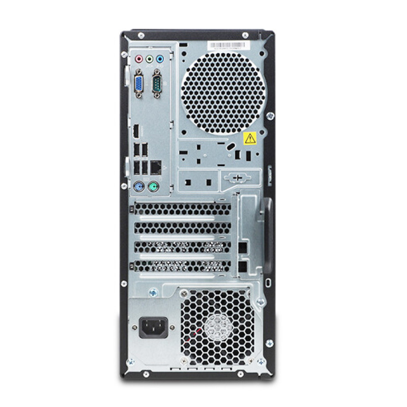 联想(Lenovo)扬天T4900v 商用台式电脑主机定制(Intel i7 9700 8GB+8GB 1TB+512GB固态 2G独显 DVDRW W10H)