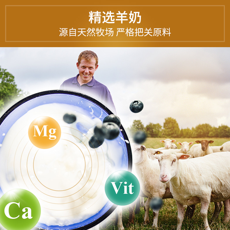 宠物羊奶粉幼犬泰迪比熊斗牛金毛幼猫奶粉通用狗狗奶粉300g高清大图