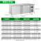 意黛斯(YIDAISI)商用双温保鲜工作台奶茶店水吧台操作台厨房冰柜商用冰箱双温款 YDS-FLGZT-1.5S