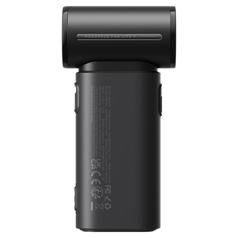 几素(JS) 手持风扇 Life9-5000mAh 陨石黑*高清大图