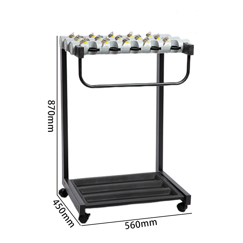 豫汉迎雨伞架带锁 15头带锁雨伞架560*450*870mm个 默认